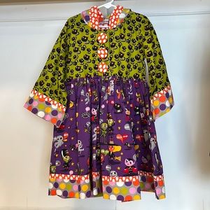 Little girls Halloween dress size 6. Net Jelly the Pug